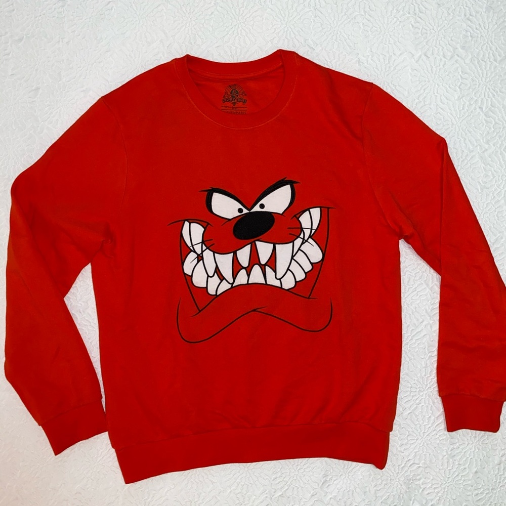 Eleven Paris Crewneck Sweater with Cartoon Face